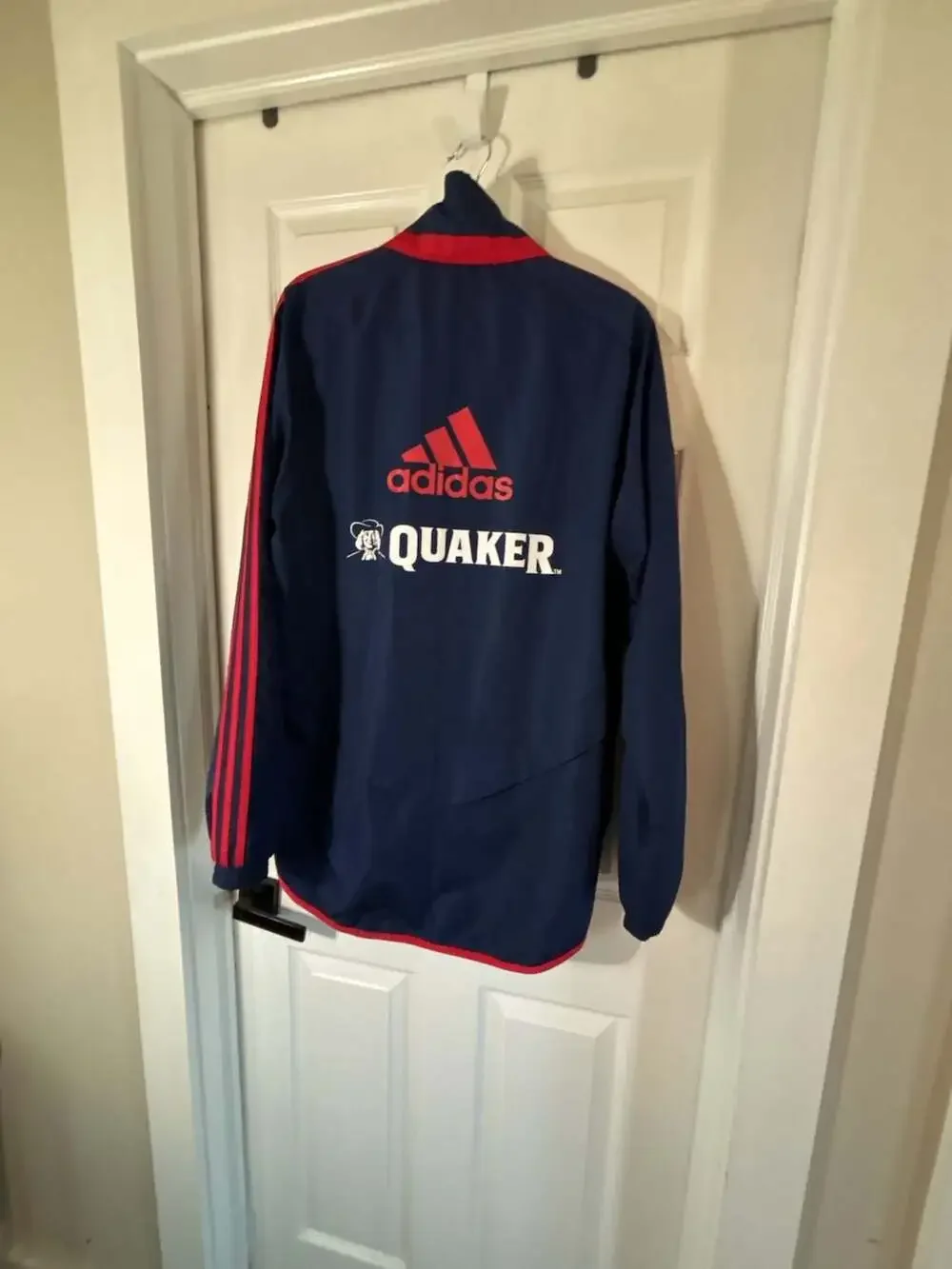 Adidas Chicago Fire MLS Soccer Full-Zip Anthem Track Jacket Size M